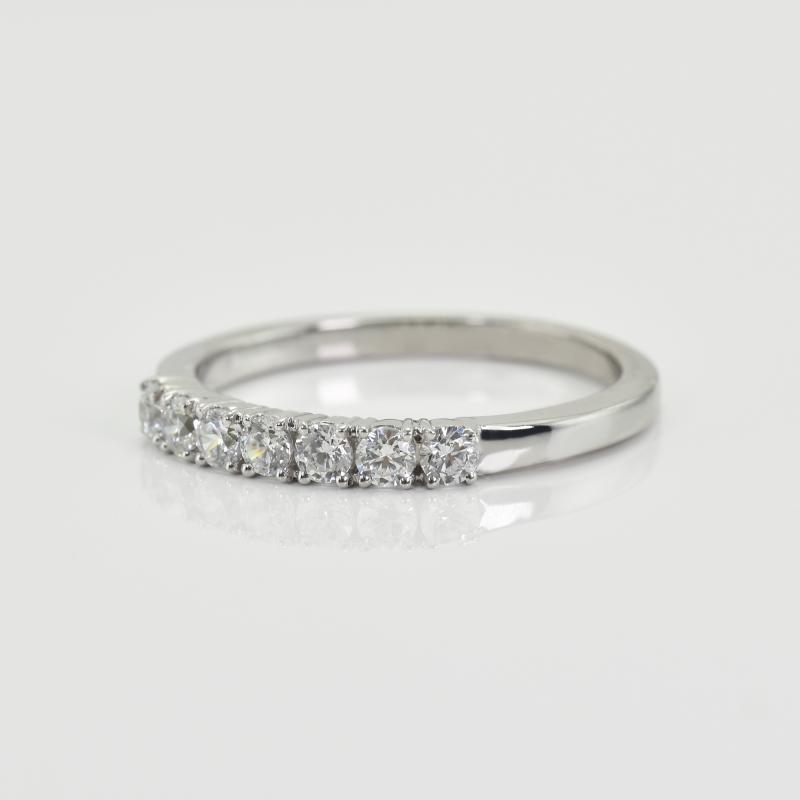 Zlatý eternity prsteň s lab-grown diamantmi Lona
