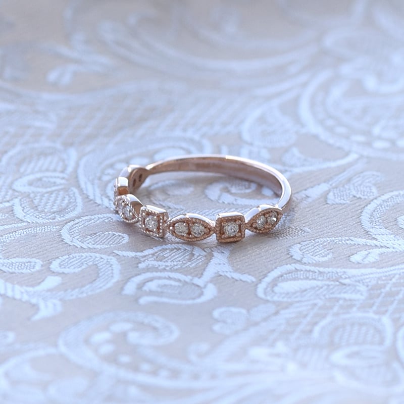 Eternity prsteň s bielymi lab-grown diamantmi Octave 105673