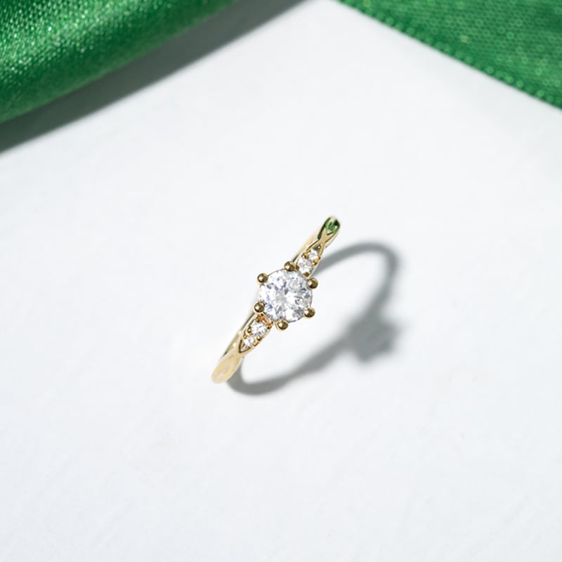 Zásnubný prsteň s lab-grown diamantmi Mileva 127803