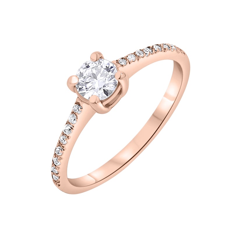 Zásnubný prsteň s lab-grown diamantmi Danias 141853