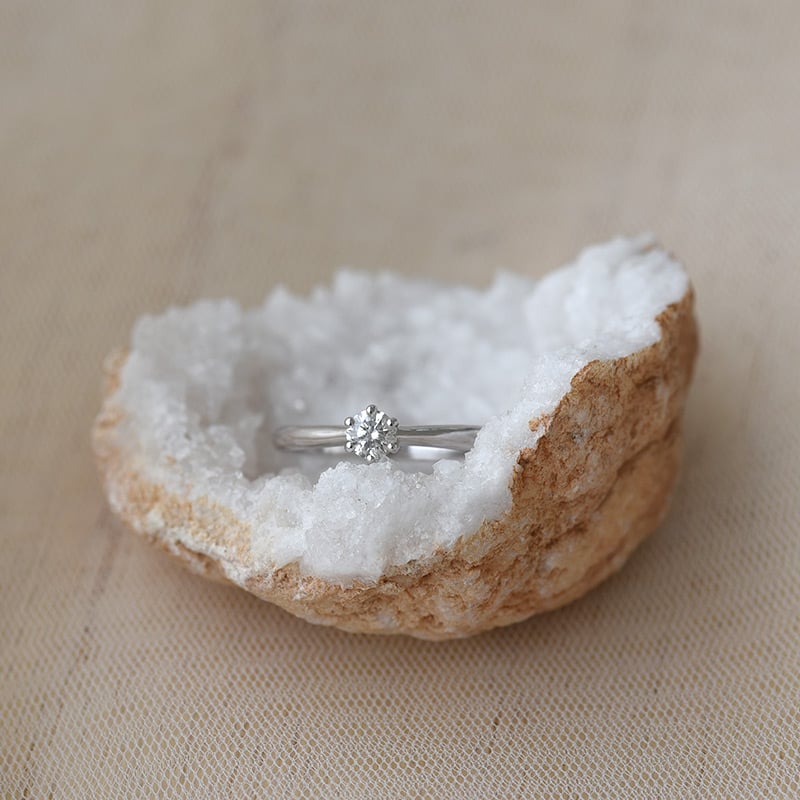 Zlatý zásnubný prsteň s 0.49ct IGI certifikovaným lab-grown diamantom Vanani 148253