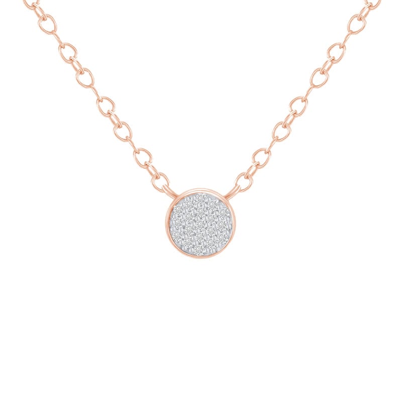 Minimalistický náhrdelník s diamantmi Sharlene 41673