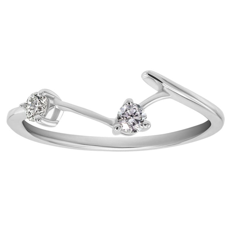  Nežný set zásnubného a snubného prsteňa s diamantmi 4413