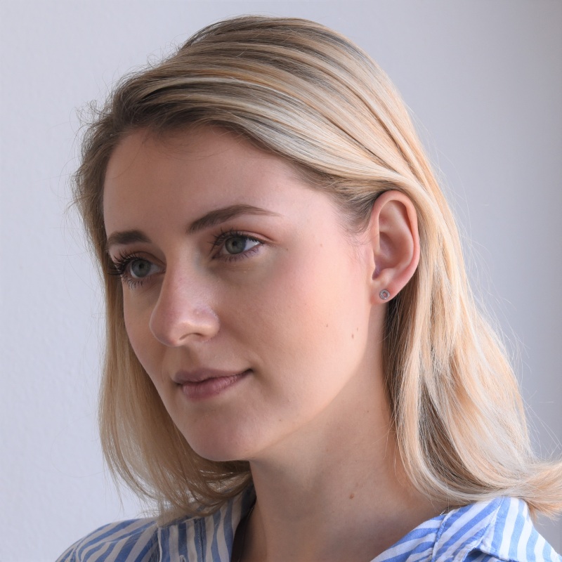 Strieborné náušnice "Objímam a bozkávam" Eero