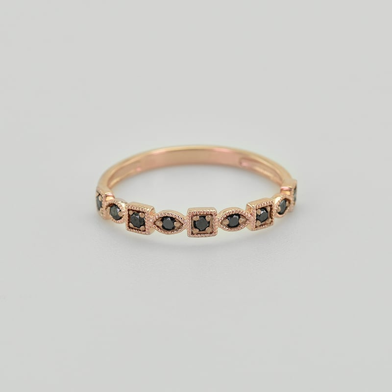 Zlatý eternity prsteň 86003
