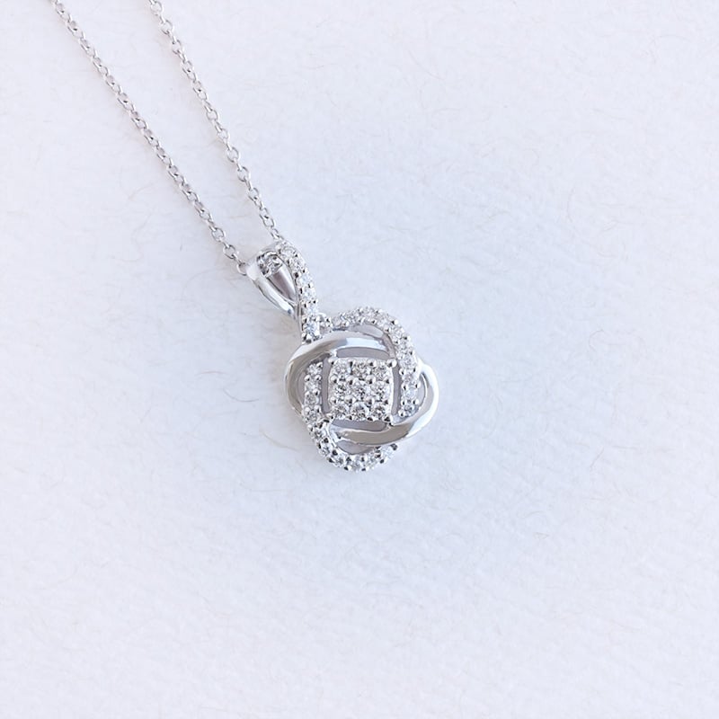 Prívesok s lab-grown diamantmi 96203