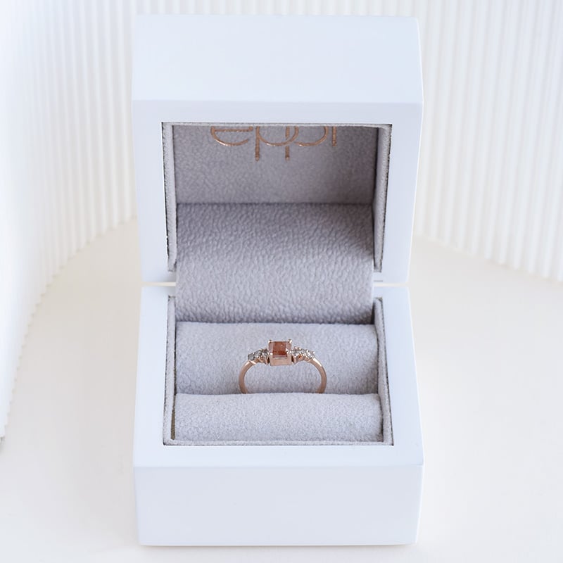Prsteň so salt and pepper diamanty 96383