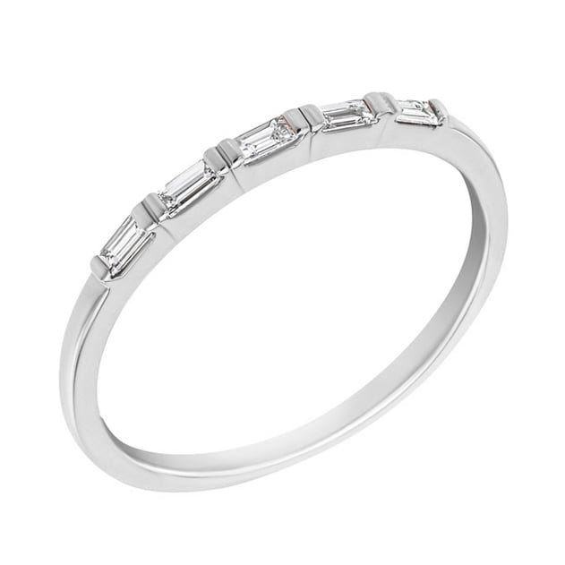 Eternity prsteň s lab-grown baguette diamantmi Emelia 101514