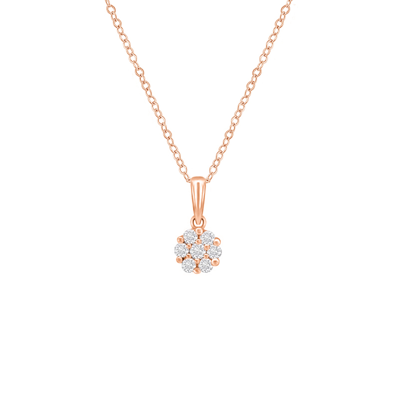 Elegantný prívesok s lab-grown diamantmi Chrisstel 102524