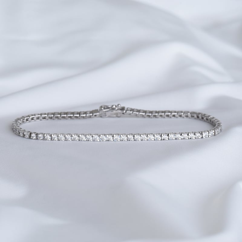 Elegantný náramok s lab-grown diamantmi Dorian