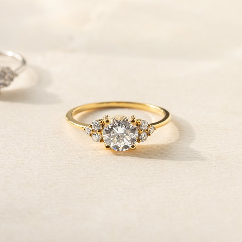 Zásnubný prsteň s lab-grown diamantmi Agathe 139474