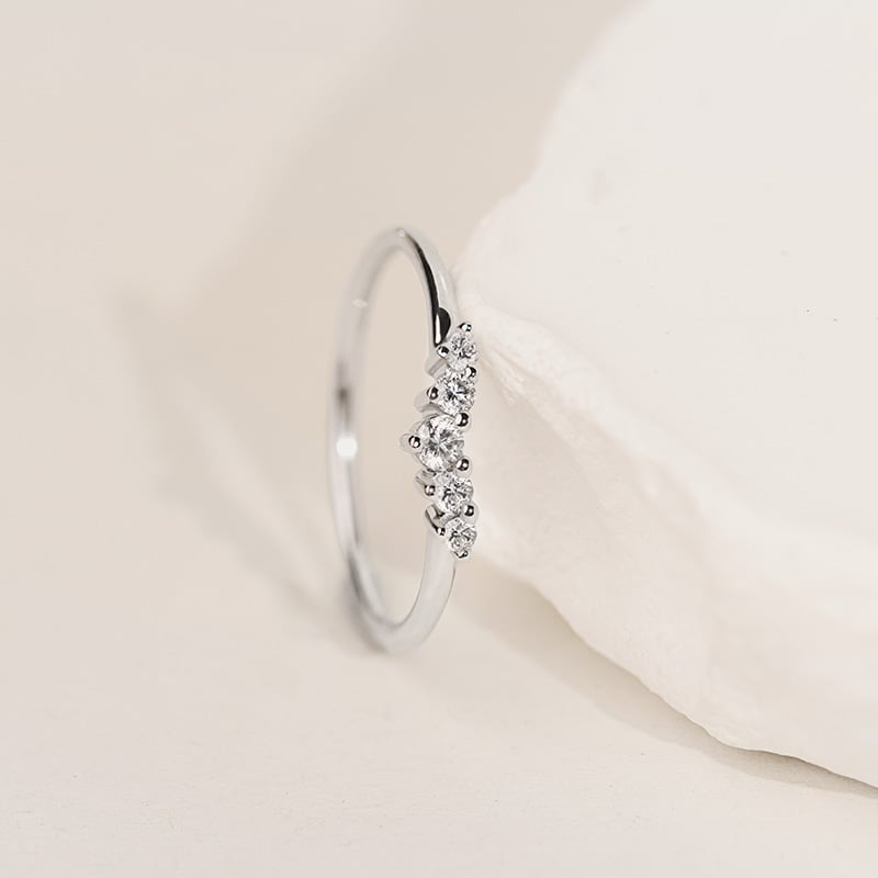 Vykrojený prsteň s lab-grown diamantmi Myles 153784