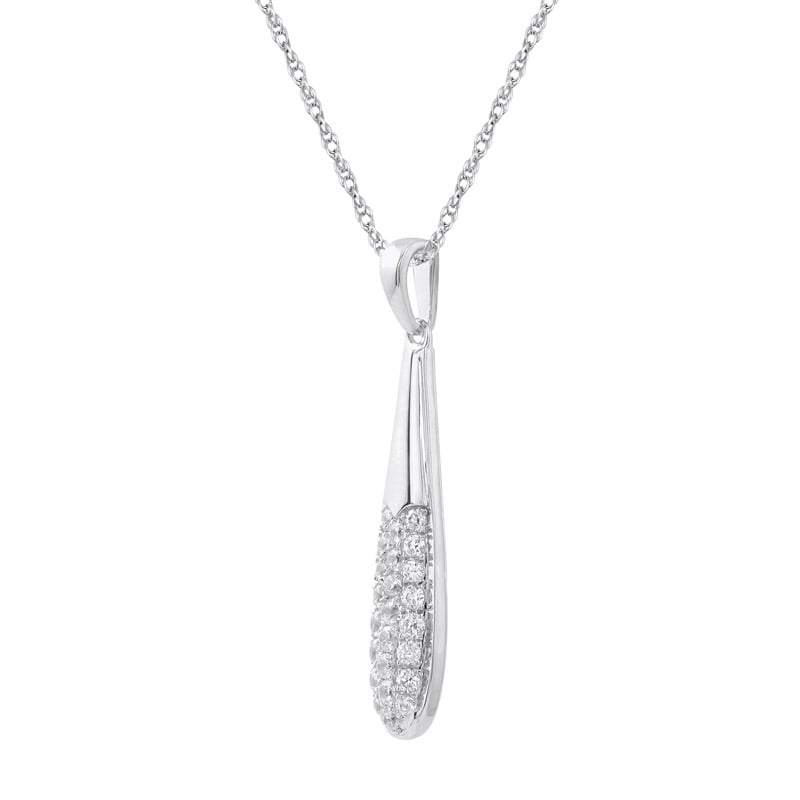 Elegantný zlatý náhrdelník s diamantmi Jadire 19054