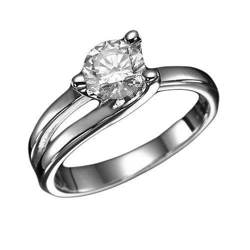Zásnubný prsteň s diamantom 4044