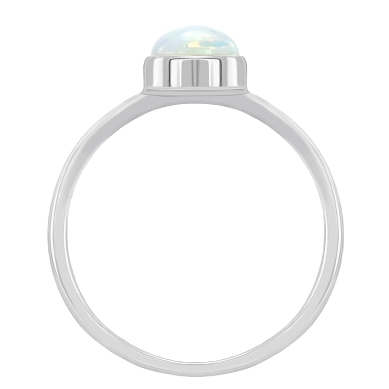 Minimalistický opálový prsteň 52624