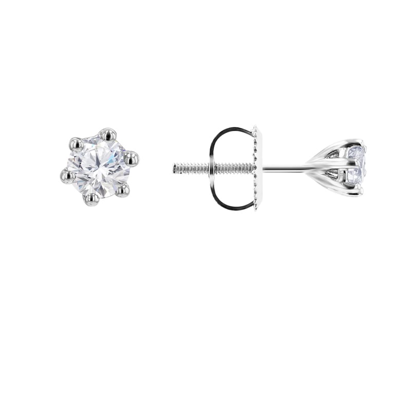 Minimalistické náušnice s lab-grown diamantmi Jamila 99614
