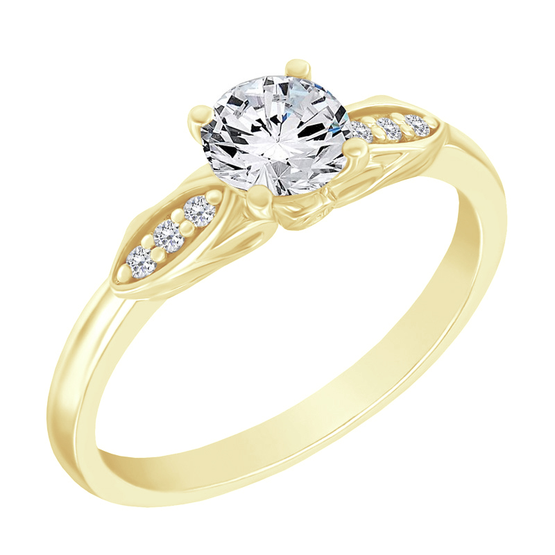 Zásnubný prsteň s diamantmi Delroy 104425