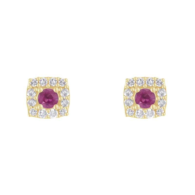 Zafírové náušnice s diamantmi Noelle 106665