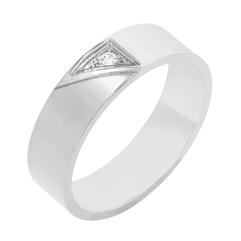 Trendy svadobné obrúčky zo zlata s diamantmi Odeta 114285