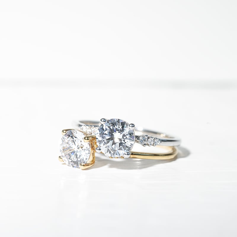 Zásnubný prsteň s lab-grown diamantmi Elise