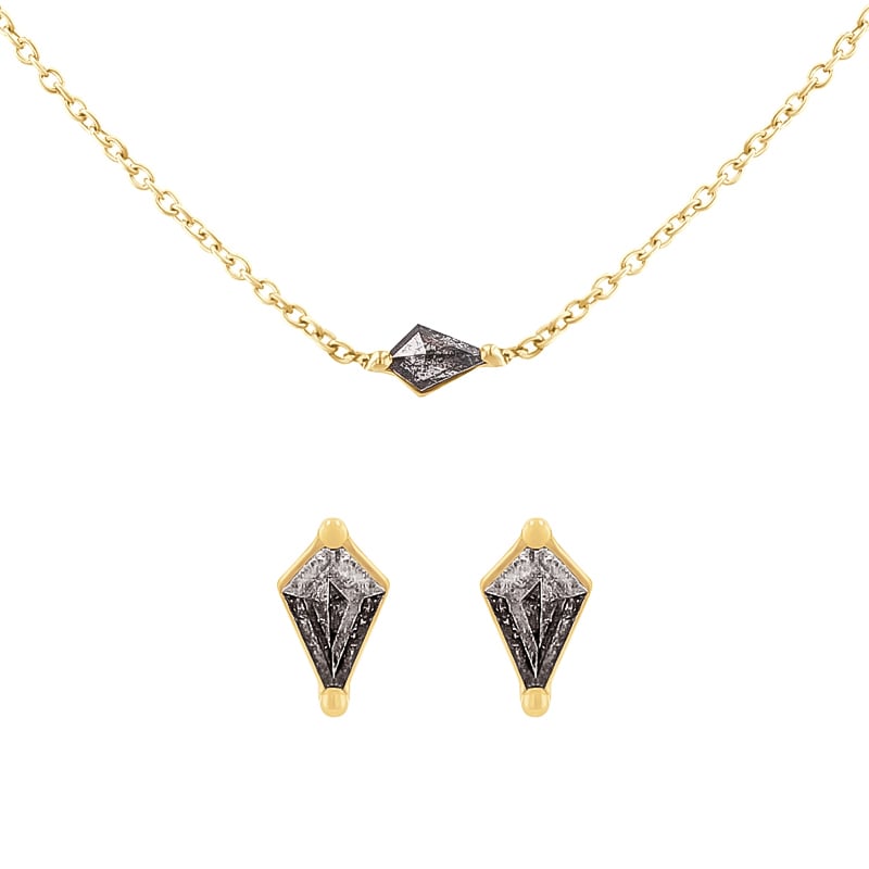 Kolekcia šperkov s kite salt and pepper diamantmi Wills 126625