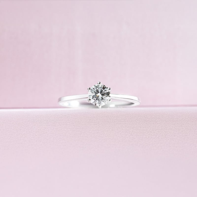 Zlatý zásnubný prsteň s 0.50ct IGI certifikovaným lab-grown diamantom Vanan 151635