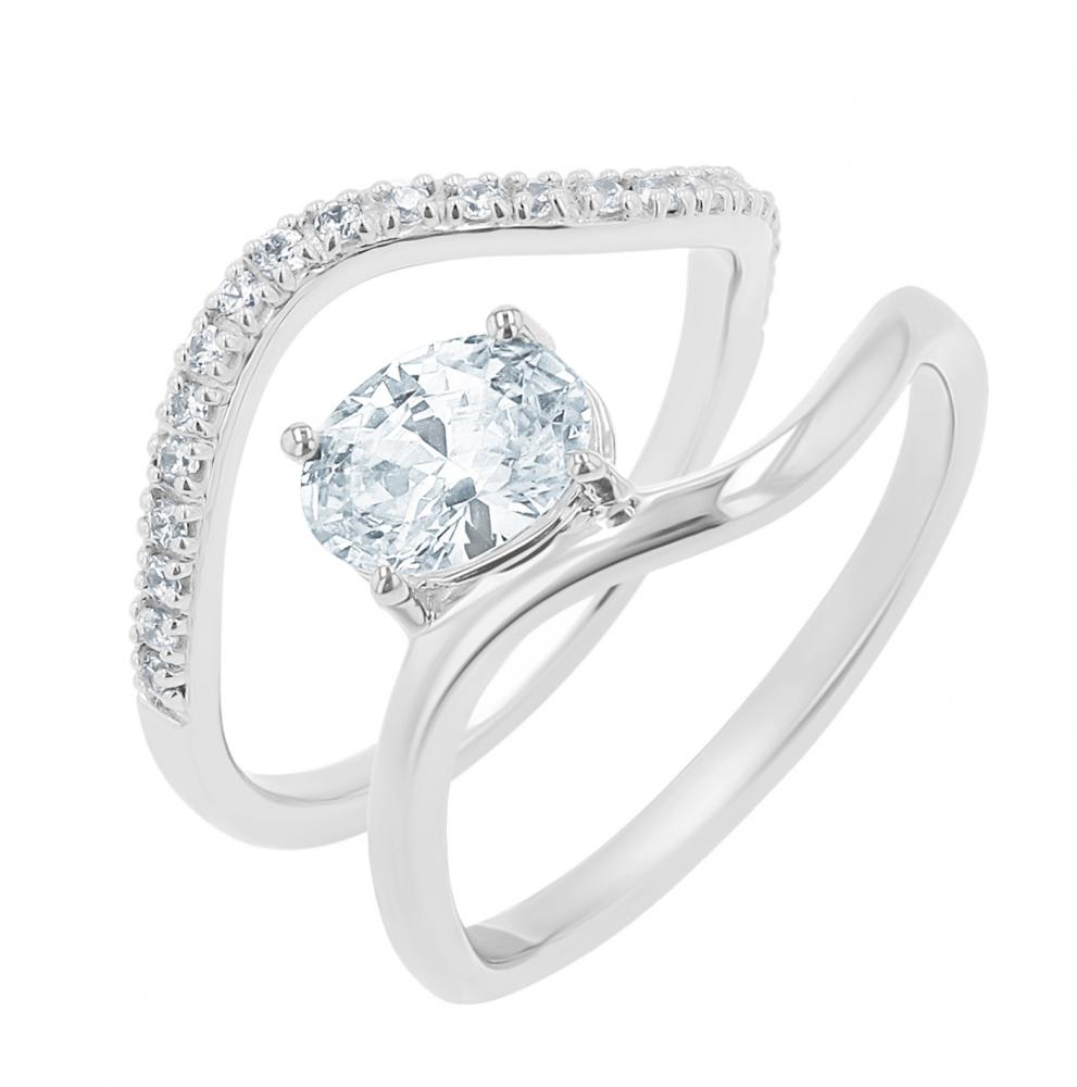 Romantický zásnubný set prsteňov s diamantmi Zora