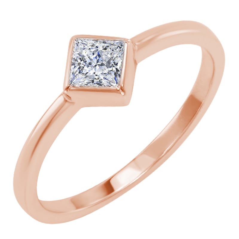 Prsteň s diamantom 47225
