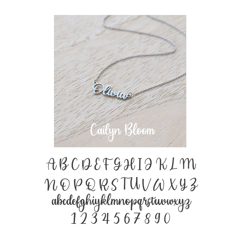 ukázka fontu Cailyn Bloom 67665