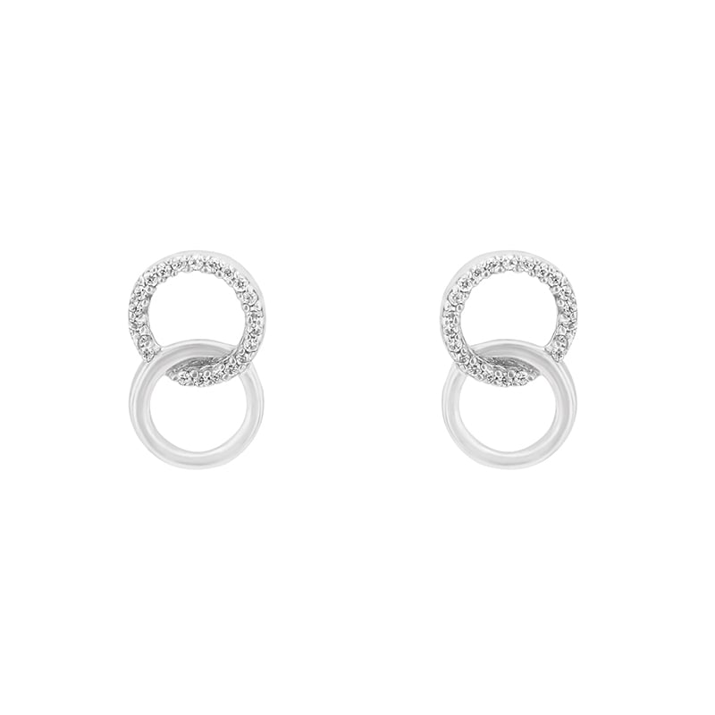 Elegantné náušnice s diamantmi Terah