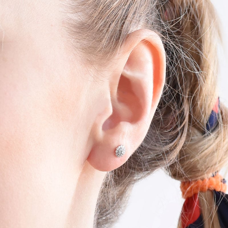 Náušnice s lab-grown diamantmi 95975