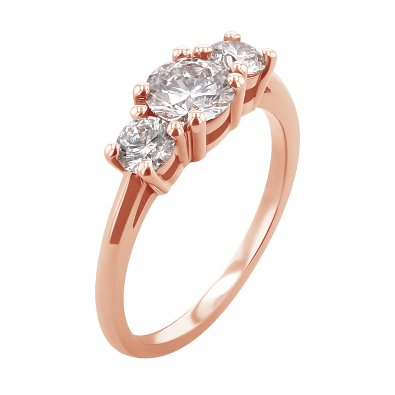 Zásnubný prsteň s 0.75ct IGI certifkovaným lab-grown diamantom Paloma
