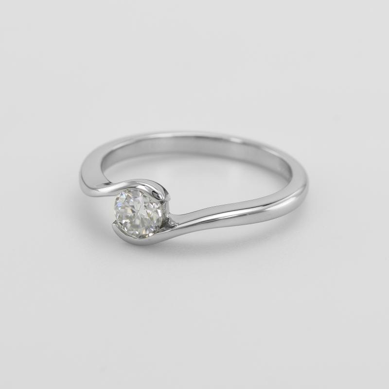 Zásnubný prsteň s lab-grown diamantom Saffar 132356