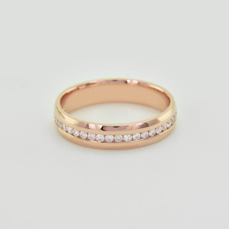 Zlatý eternity prsteň s lab-grown diamantmi Loby 150466