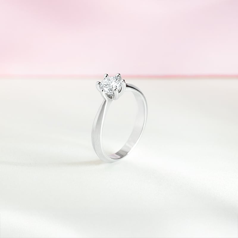 Zásnubný prsteň s 0.63ct IGI certifikovaným lab-grown diamantom Iravan 151646