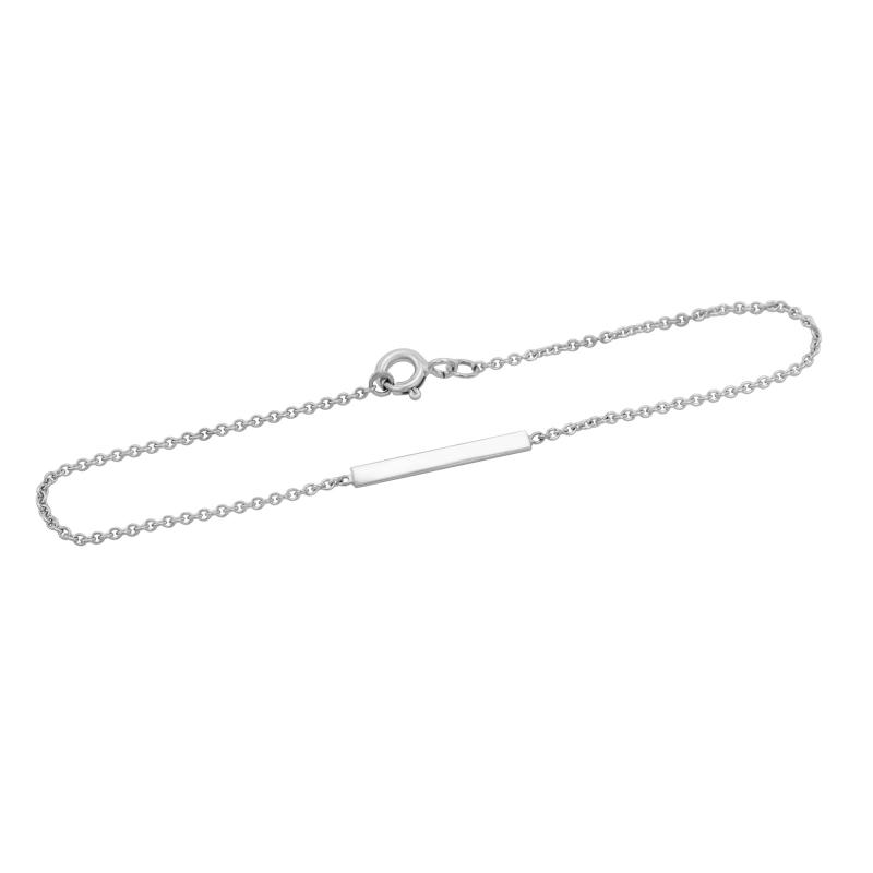Zlatý minimalistický náramok Barr