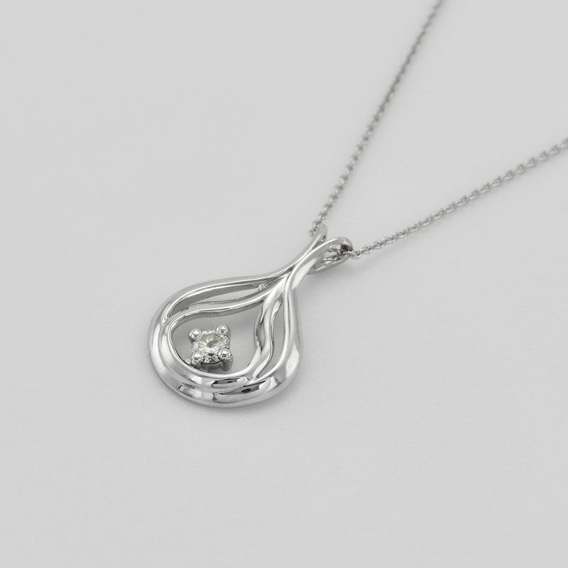 Elegantný zlatý prívesok s diamantom Havannah