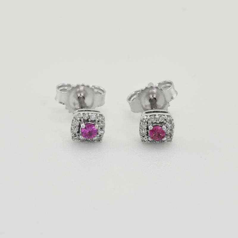 Zafírové náušnice s diamantmi Noelle 41776