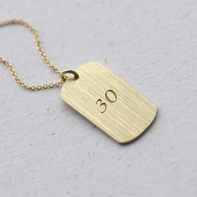 Náhrdelník doštička s vlastným gravírom 58706