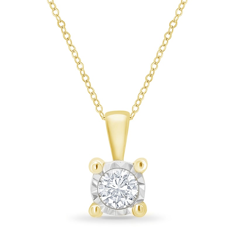 Náhrdelník s diamantom 63956