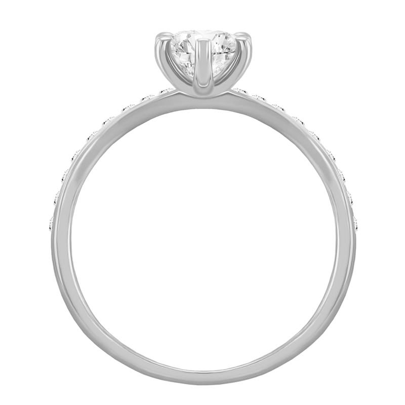 Diamantový zlatý prsteň 66006