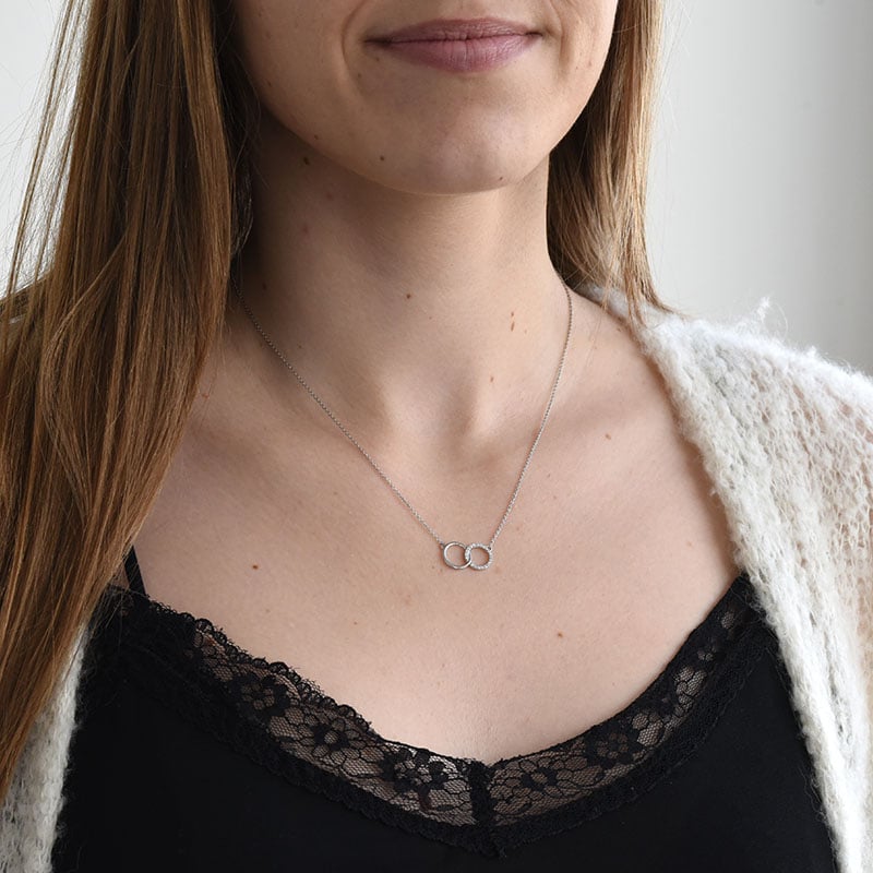 Diamantový prívesok zo zlata 85746