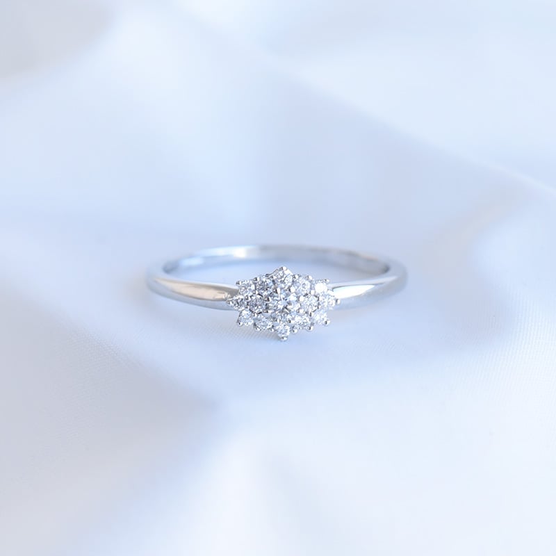 Elegantný diamantový prsteň Aubert