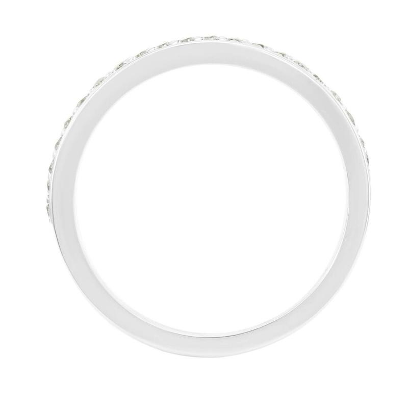 Eternity prsteň s 1.25mm moissanitmi Neville 105277