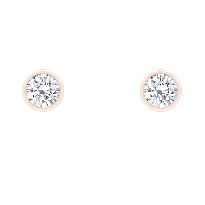 Náušnice s 0.20 ct diamantmi Heili