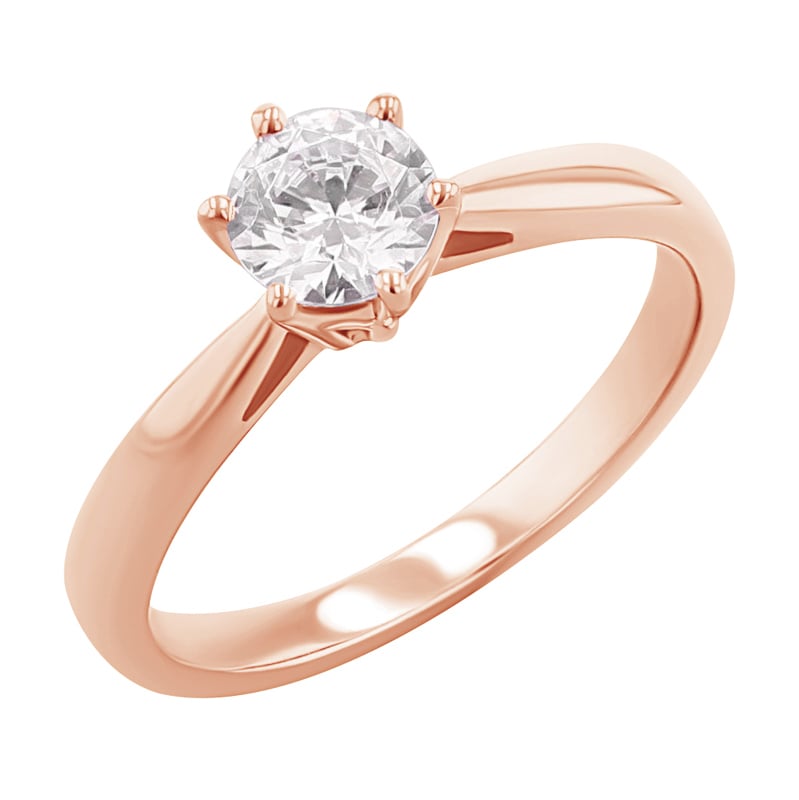 Zásnubný prsteň s lab-grown diamantom Sati 124877