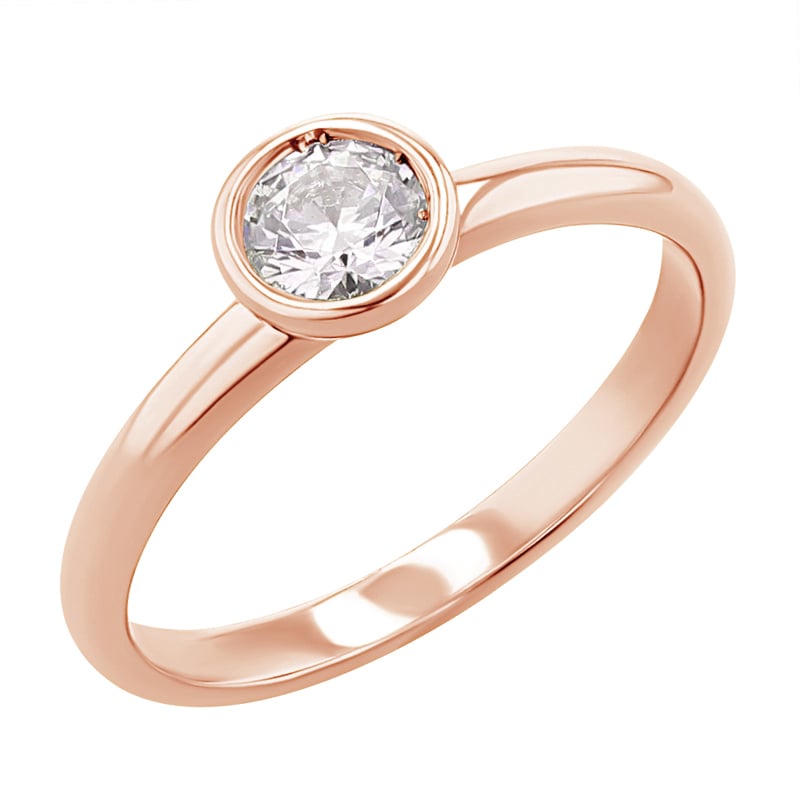 Zásnubný prsteň s lab-grown diamantom Gera 124897