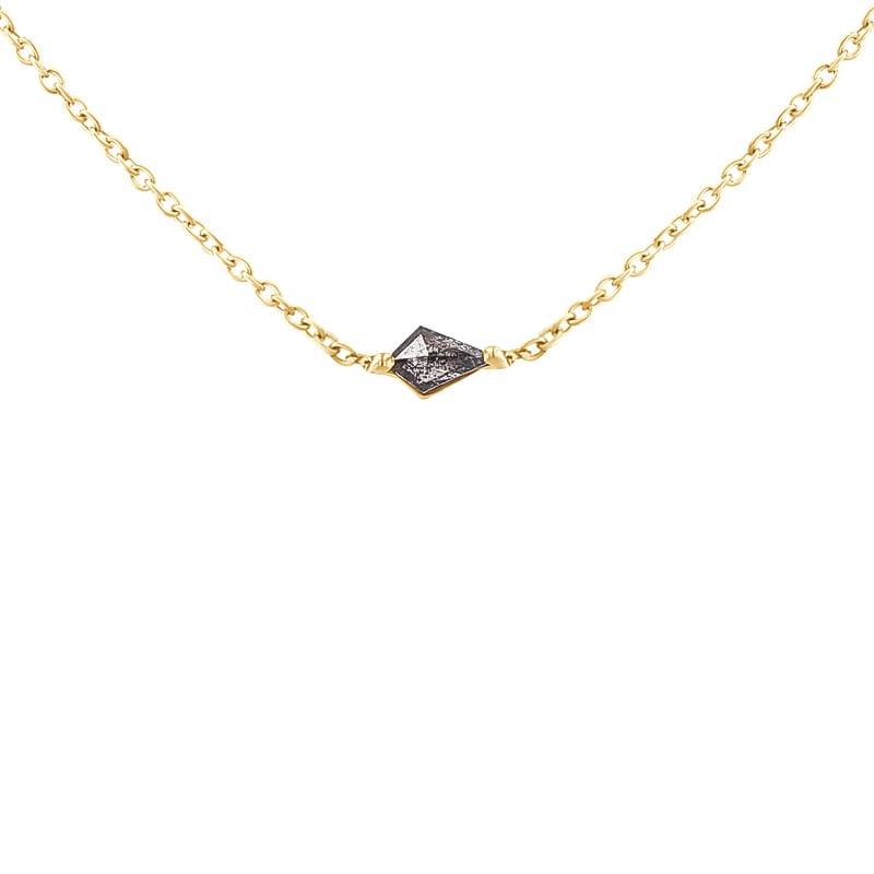 Náhrdelník s kite salt and pepper diamantom Momu 126497