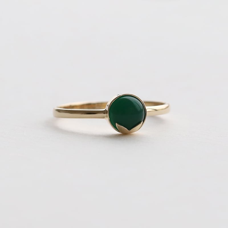 Prsteň s cabochon 73967