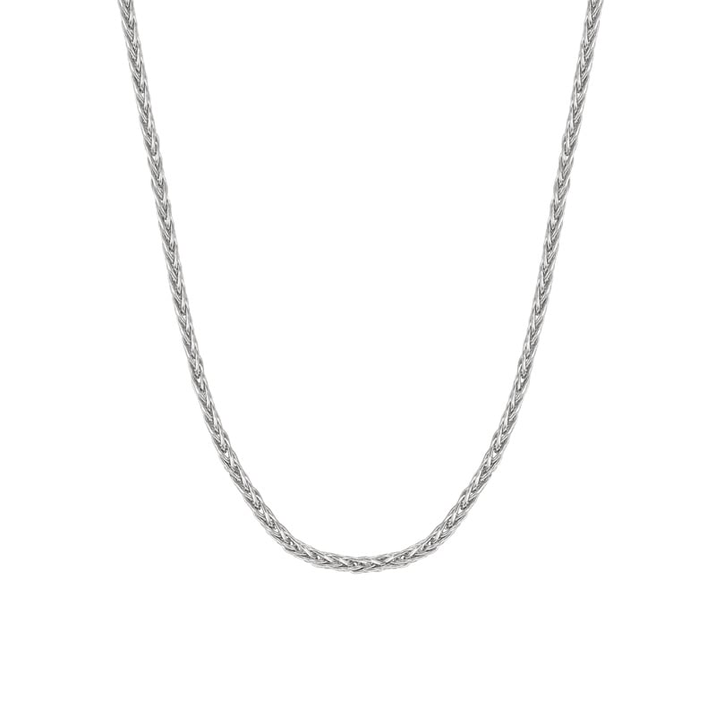 Platinová spiga retiazka 40 cm so šírkou 1 mm